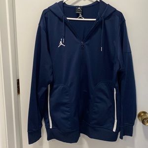 Nike men’s zip up with pockets and MJ logo